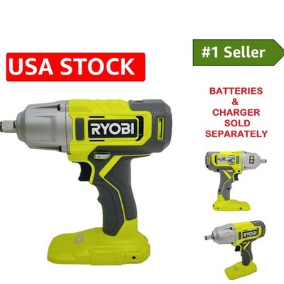Professional 18V Impact Wrench - 375 ft-lbs Torque, 1/2 in. Anvil, Lightweight