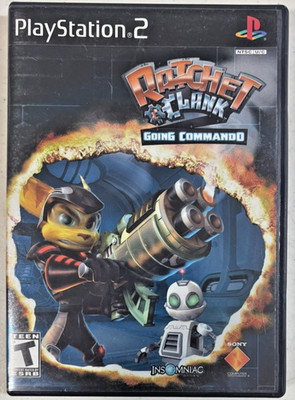 Ratchet & Clank: Going Commando - PlayStation 2 PS2 Black Label Complete CIB