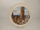 Pair of 1974 Franklin McMahon's Limited Edition Chicago Collection Plates — photo 2