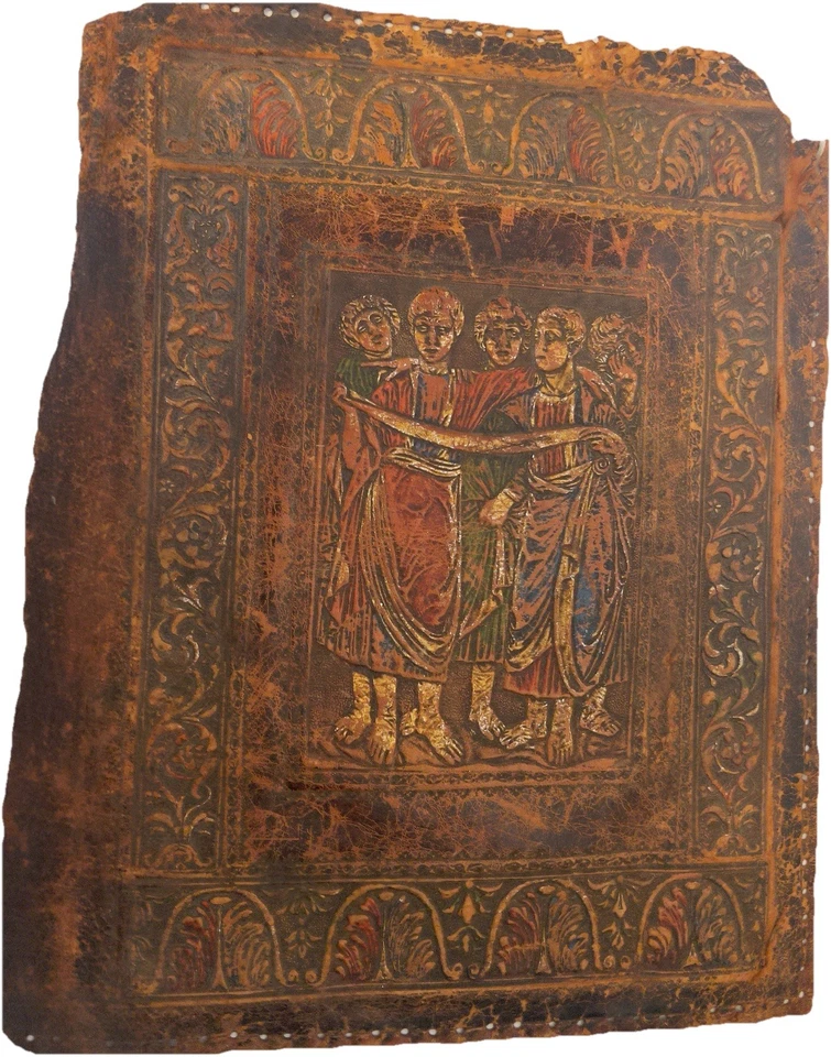 Renaissance Style Artistic antique Book Cover Illuminated Latin Italy Foto 2 de 2