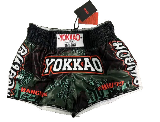 YOKKAO Thai Camo Forest Muay Thai Shorts NEW W/Tags Medium