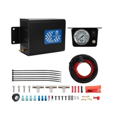Air Bag Compressor Kit, On Board Air Compressor System with Air Ride Compress...