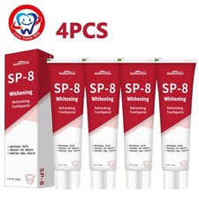 4PCS Sp-8 Pasta Dental Whitening Sp8 Probiotic Toothpaste 100g 3.5 oz