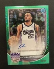 2025-26 Bowman Chrome DEVIN CARTER #BCA-DC AUTO #99 GREEN