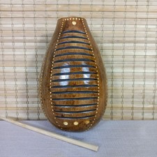 Guiro de Calabaza Marrón, Guiro de Calabaza Natural, Guiro de Percusión Peruana, Percusión Latina
