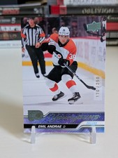 2023-24 Upper Deck Series 2 Young Guns YG Deluze /250 Emil Andrae RC Card# 466