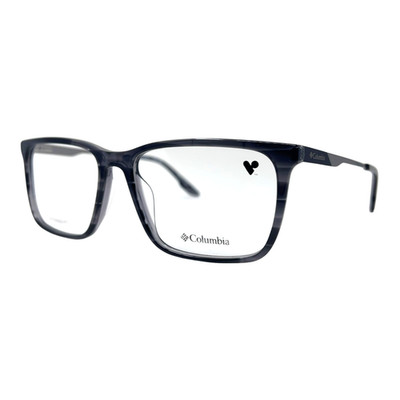 COLUMBIA - C8042 026 59/17/150 - GRAY CRYSTAL HORN - NEW Authentic EYEGLASSES