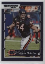 2021 Panini Clearly Donruss Clearly Retro 2001 Brian Urlacher #01-2 HOF 07rd