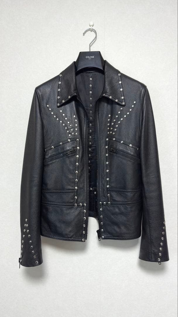 CELINE 20FW Studded Leather XS Hedi Slimane