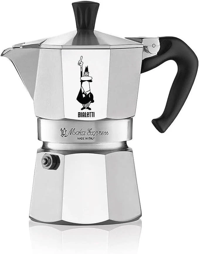 BIALETTI Espressokocher Moka Express 4 Tassen