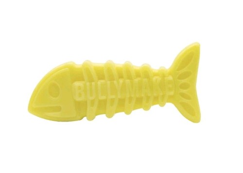 Nuevo juguete para masticar perros de nailon resistente esqueleto huesos de pez de Bullymake - Imagen 1 de 2