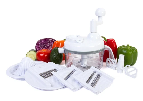 Express Food Chopper 7 1 Chopper, Mixer, Blender, Whipper, Slicer, Shredder Jui