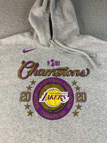 Sudadera con capucha grande Nike Los Angeles Lakers 2020 Championship - Imagen 17 de 24
