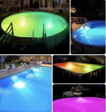 Rechargeable battery Waterproof LED Light.Hot Tub, Pool, Jacuzzi, Camping (IP68)