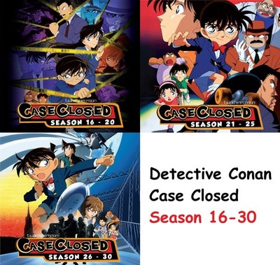 ANIME DVD~Detective Conan:Case Closed Season 16-30~English sub&All region+GIFT