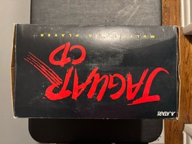 Atari Jaguar CD Console Rare Authentic in OG Box with 5 Games Tested & Works!