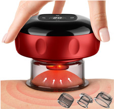 Smart Cupping Therapy Massager, 7 in 1 Red Light Cupping Therapy Set with 2 Mode