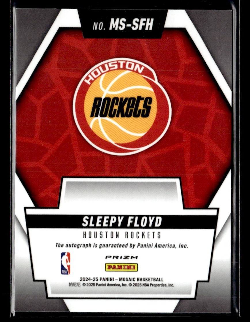 2024-25 Mosaic #MS-SFH Sleepy Floyd Scripts Blue Auto Autograph | eBay