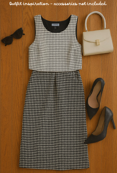 Retro 60s Dress, Women's Size 4, Black & White, Mod, Twee