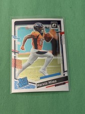 2023 Panini Donruss Optic - Rated Rookie Marvin Mims (RC) Holo Denver Broncos