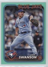2024 Topps Update Aqua Erik Swanson #US312 0a6
