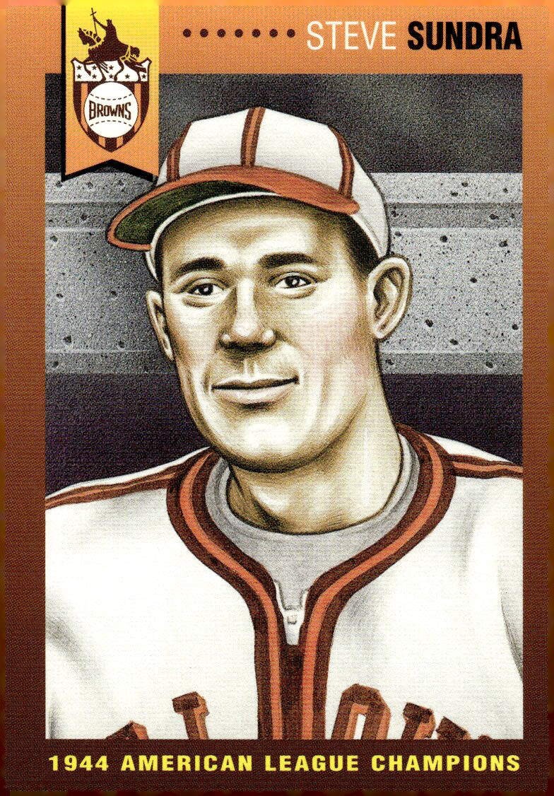 1996 St. Louis Browns Historical Society #13 Steve Sundra