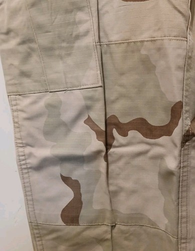 Desert Camo Combat Trousers Camouflage Military Medium Short Ripstop $17.98 - Picture 4 of 12