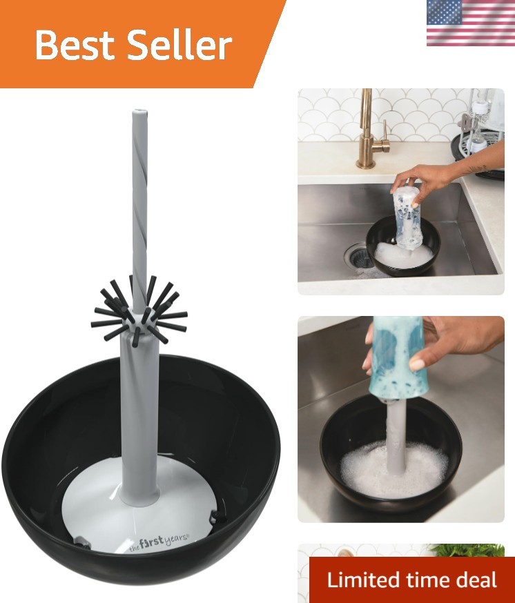 Suds Baby Bottle Washer - Includes Built-in Baby Bottle Brus
