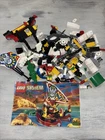 Lego 6256 Pirates Islanders Catamaran incomplete figures alligator Flag #420