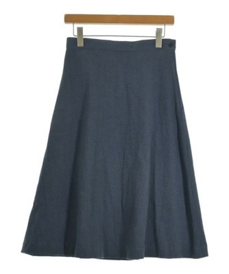 nous rendent heureux Knee-length Skirts Navy (Approx. M) 2200620100052