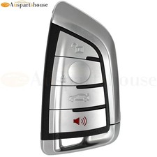 For Bmw X5 X6 740i Xdrive 2014-2017 4 Buttons Remote Entry Car Key Fob Fold