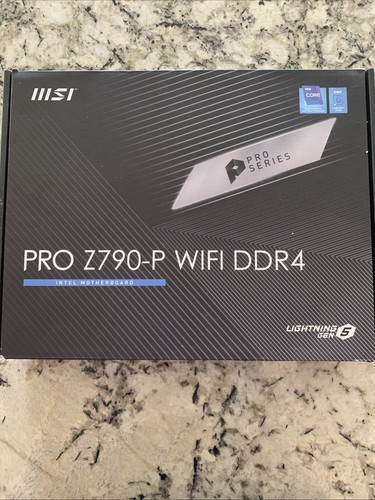 MSI PRO Z790-P WiFi DDR4 LGA 1700 ATX Intel Motherboard