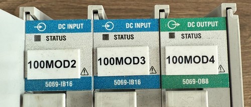 Allen-Bradley Compact Logix 5069-L306ER + 2x 5069-IB16 + 50690B8 - Bild 5 von 6