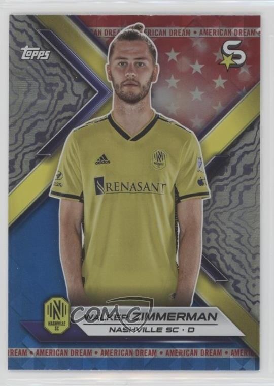 2024 Topps MLS Superstars American Dream Walker Zimmerman #29 0vl1