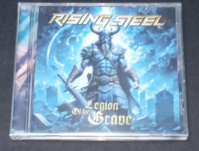 RISING STEEL CD LEGION OF THE GRAVE FRONTIERS RECORDS - NEW & SEALED