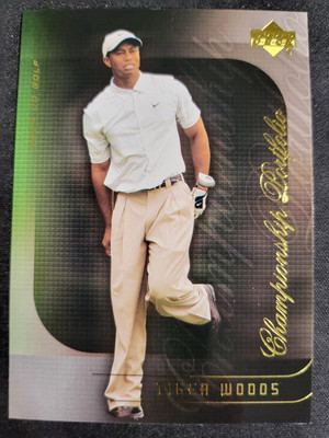 2004 Upper Deck Golf PGA Tiger Woods Championship card #cp13 | eBay