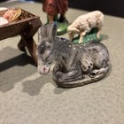 Vintage 1940's Nativity-Cow-Sheep-Donkey Paper Mache US Zone Germany 10 Piece — photo 6