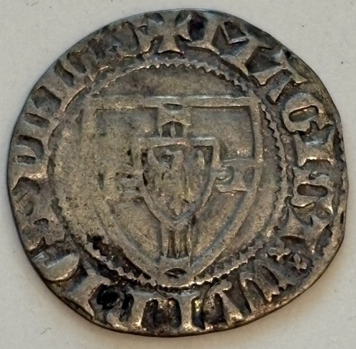 1501 Germany Hildesheim 1/2 Mariengroschen Silver Coin Mo Nov Hildesen (My Guess - Picture 2 of 2