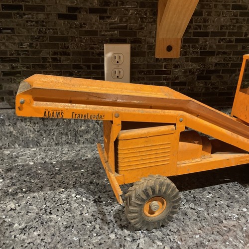 Vtg 1940's Nylint 1800 Pressed Steel Adams Travel Loader Construction Truck Read - Picture 11 of 22