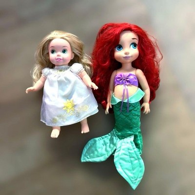 Disney Princess Animator Dolls Rapunzel Ariel 38cm 31cm Disney Store