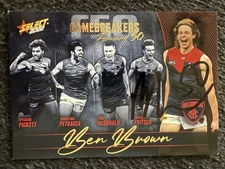 Ben Brown Signed 2022 AFL Select Gamebreakers Melbourne Demons