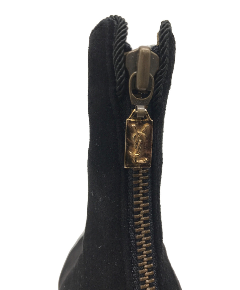 Yves Saint Laurent/ Suede heel boots HB30 Black Size:36 | eBay Yves Saint Laurent/ Suede heel boots HB30 Black Size:36 | eBay