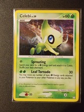 Pokémon Celebi 7/123 Holo Rare Mysterious Treasures Pokemon NM Swirl