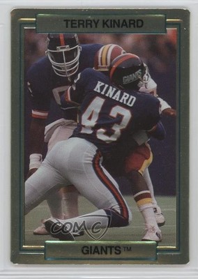 1989 Action Packed Test Issue Terry Kinard #14