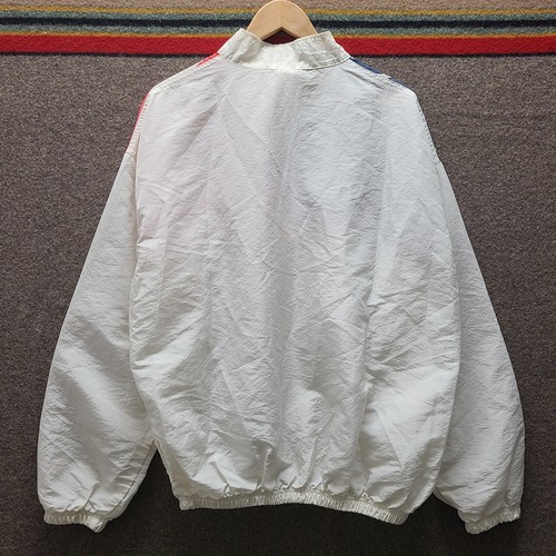 VTG Surf Style American Flag Windbreaker One Size Lightweight Pullover Jacket - Picture 3 of 11