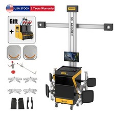 Autool 3d Wheel Alignment Machine Wheel Aligner Aligning System For 4-post Lifts