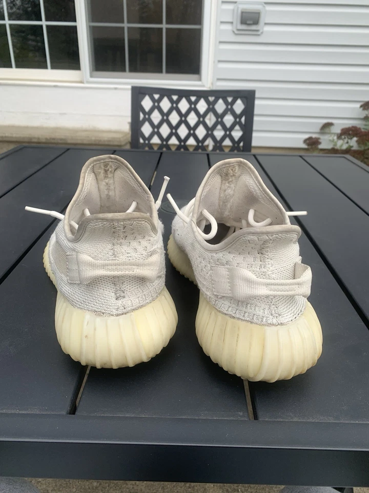 Adidas Yeezy Boost 350 V2 Low Bone Blanco, Hombre 10.5 Foto 2 de 4