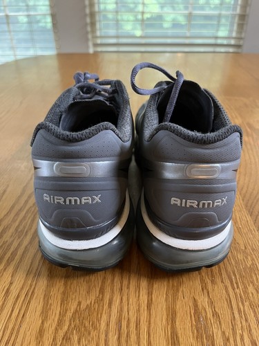 Nike Air Max 487982-006 Grau Silber Tennisschuhe Turnschuhe Größe 10 2011 - Bild 4 von 10