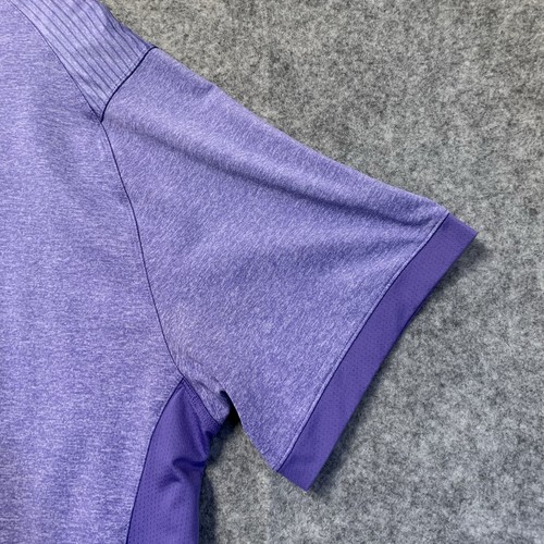 Nike Golf Poloshirt Herren XL Violett Lila Tour Performance Kurzarm Stretch - Bild 13 von 17