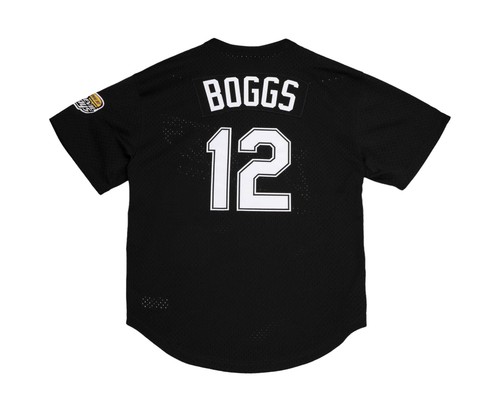 Mitchell & Ness authentisches Netz BP Trikot schwarz Tampa Bay Rays 1998 Wade Moore - Bild 2 von 5